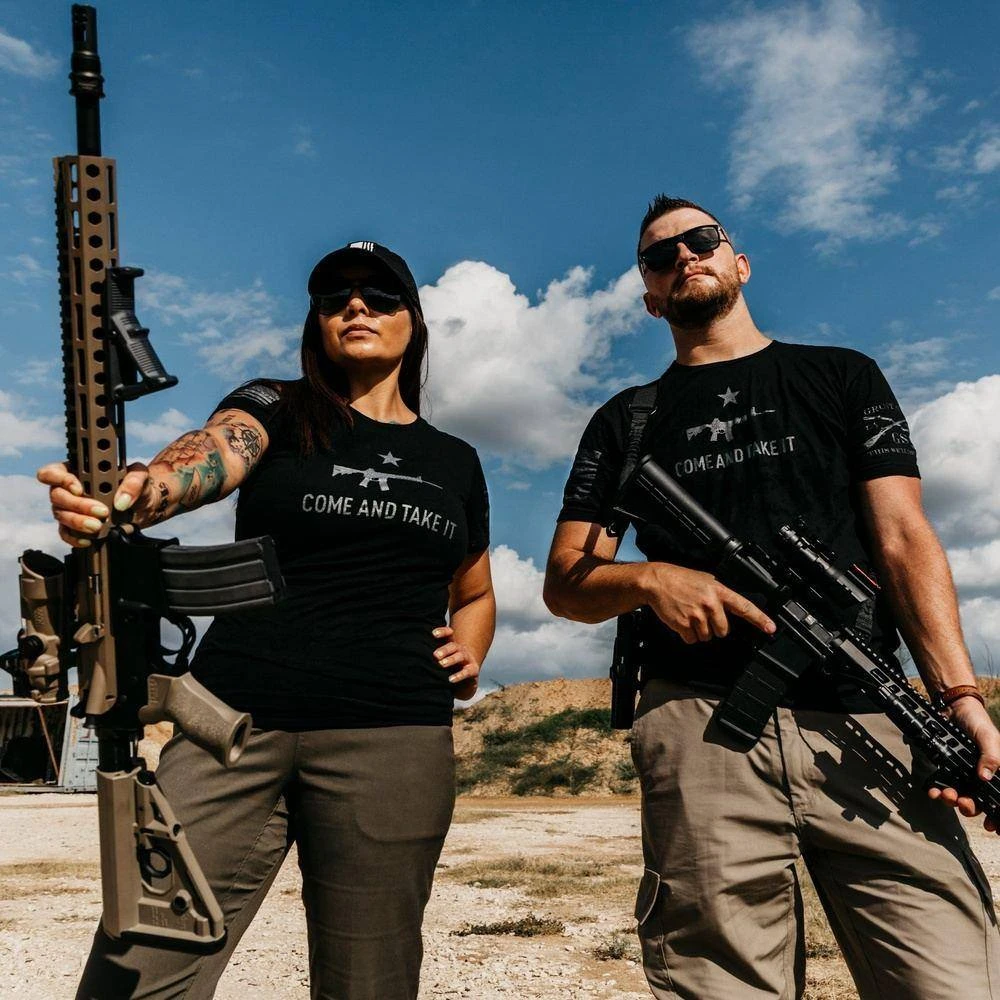 Come And Take It - 2A Edition T-Shirt - Black - Image 3