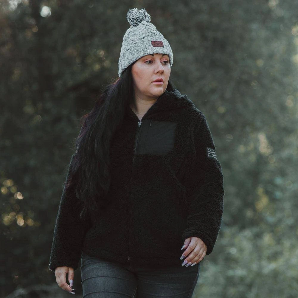 Women's Standard Issue Sherpa Fleece - Black - Image 2