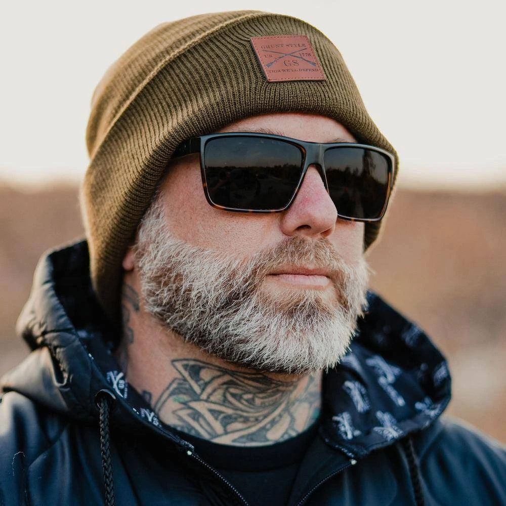 Accessories Cuffed Beanie - Military Green - Image 4