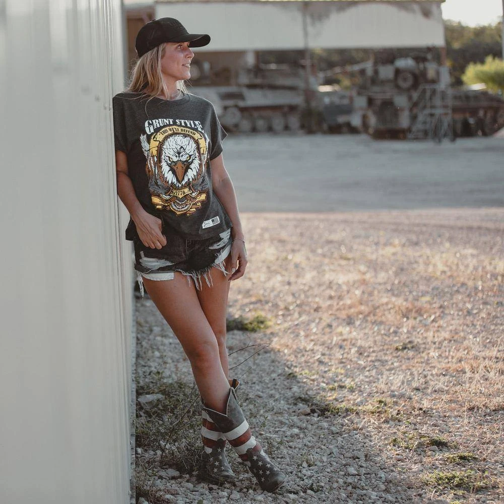 Women's Easy Rider Vintage Fit T-Shirt - Washed Black - Image 2