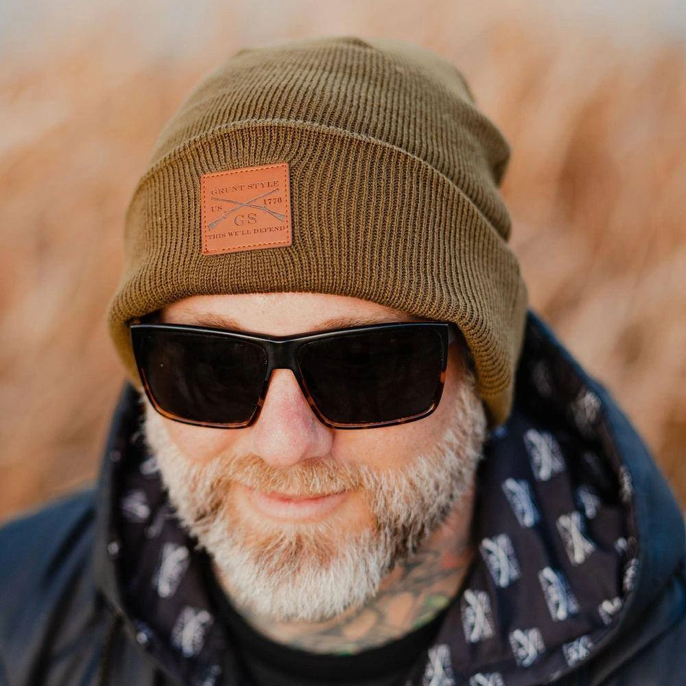 Accessories Cuffed Beanie - Military Green - Image 2