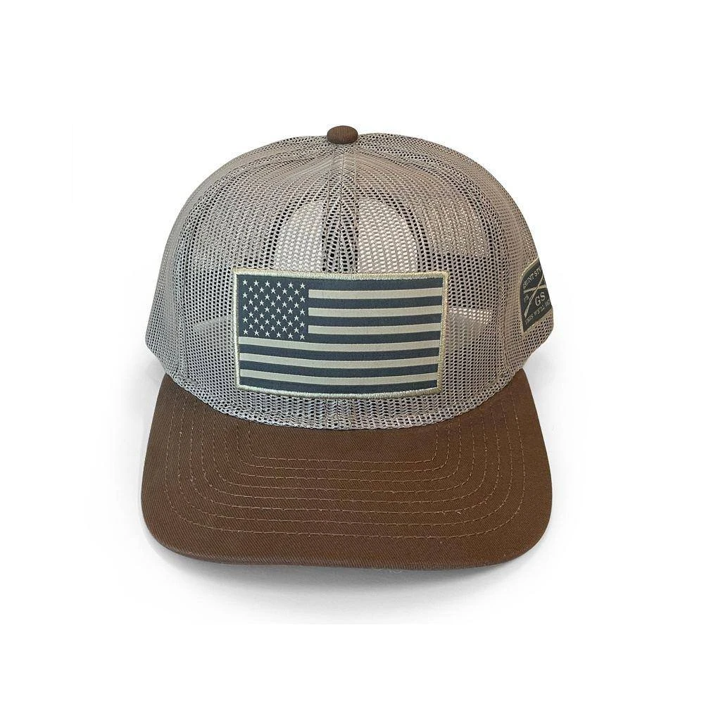 Accessories American Flag Mesh Crown Snapback - Image 3