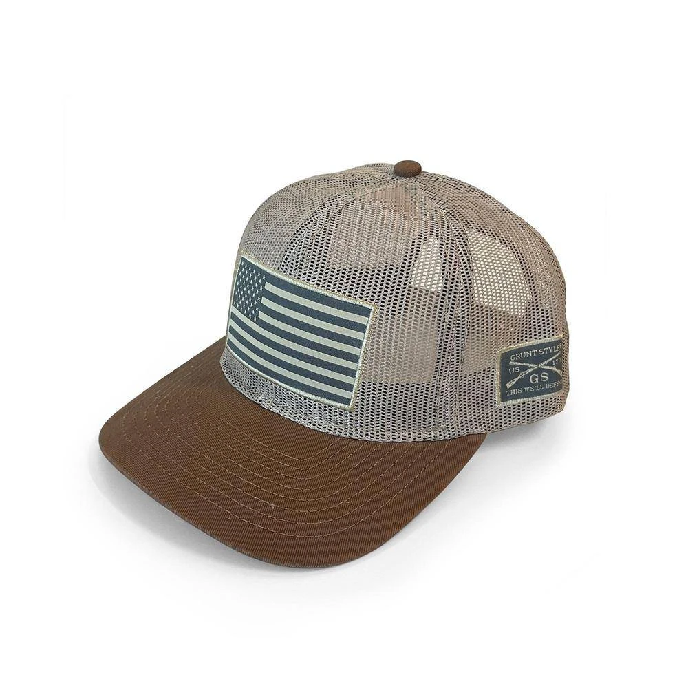 Accessories American Flag Mesh Crown Snapback - Image 8