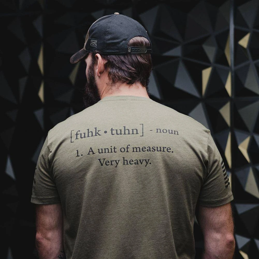 F*ck Ton T-Shirt - Military Green - Image 3