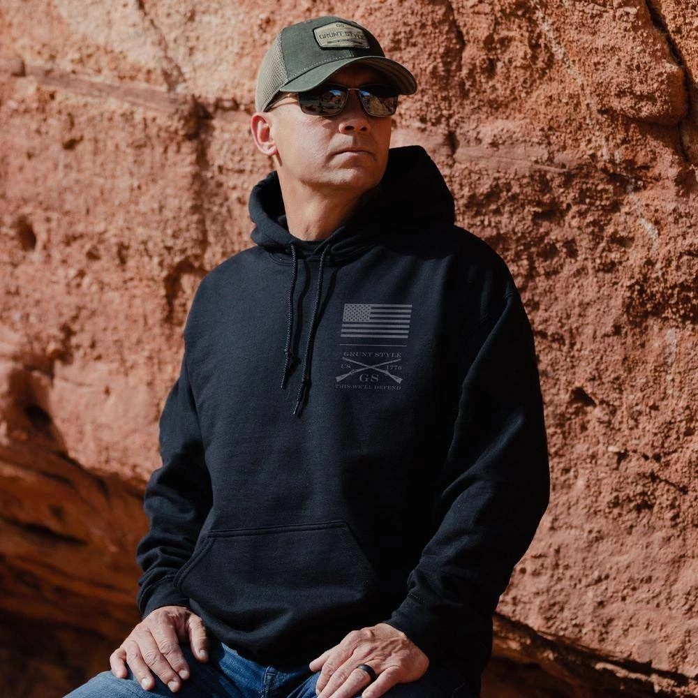 Strength Through Suffering Hoodie - Black - Image 3