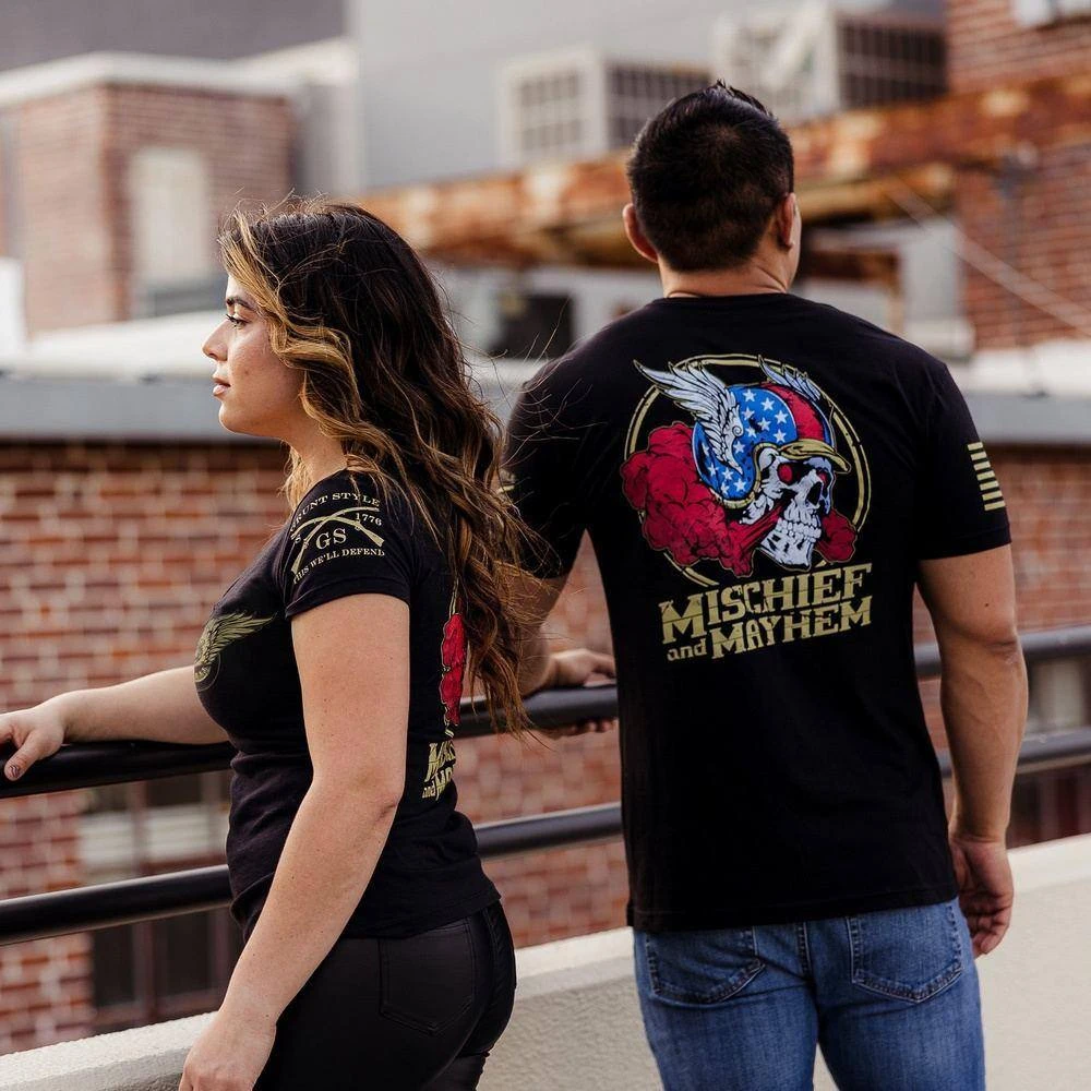 Mischief And Mayhem T-Shirt - Black - Image 6