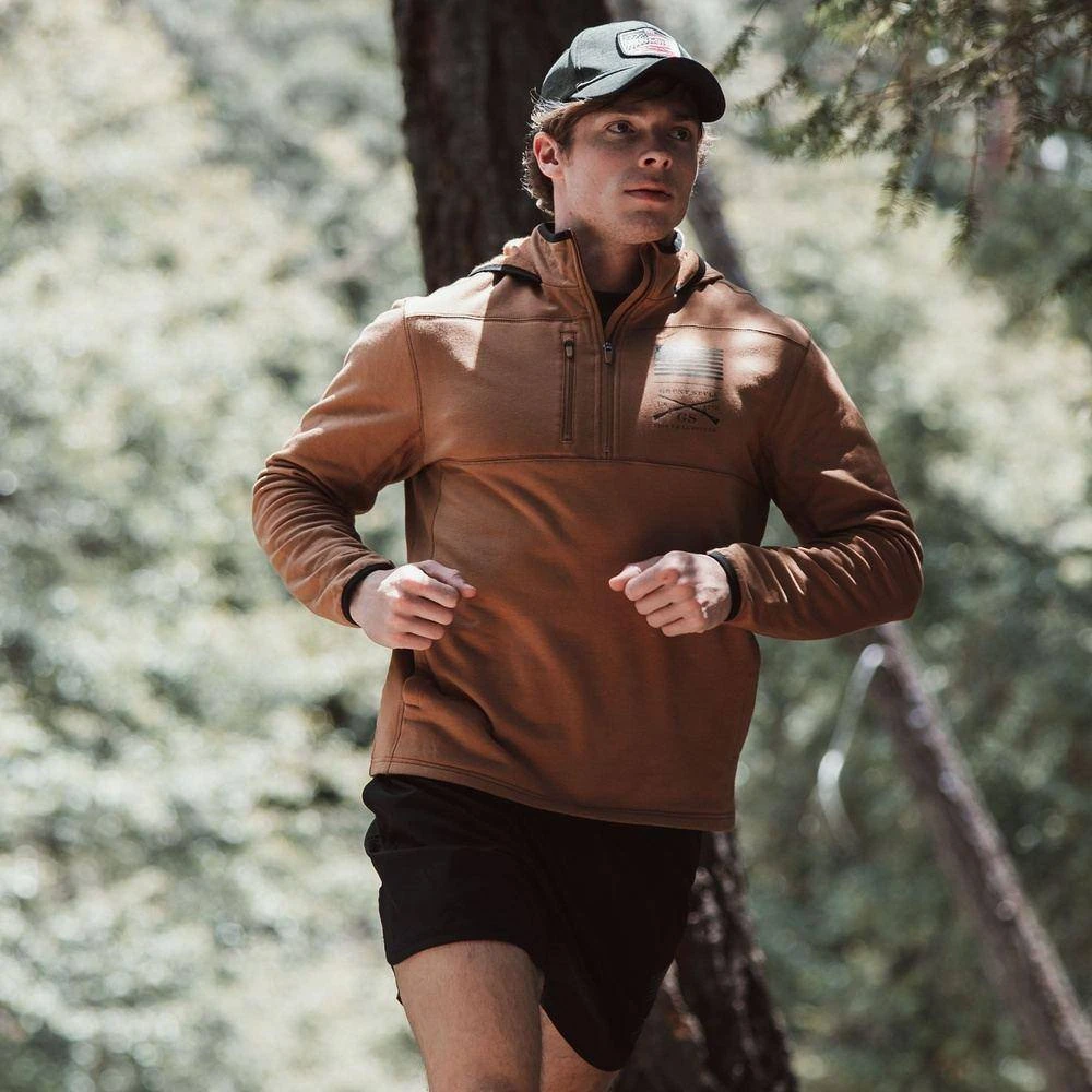 Men's Firewatch Hoodie - Coyote - Image 2