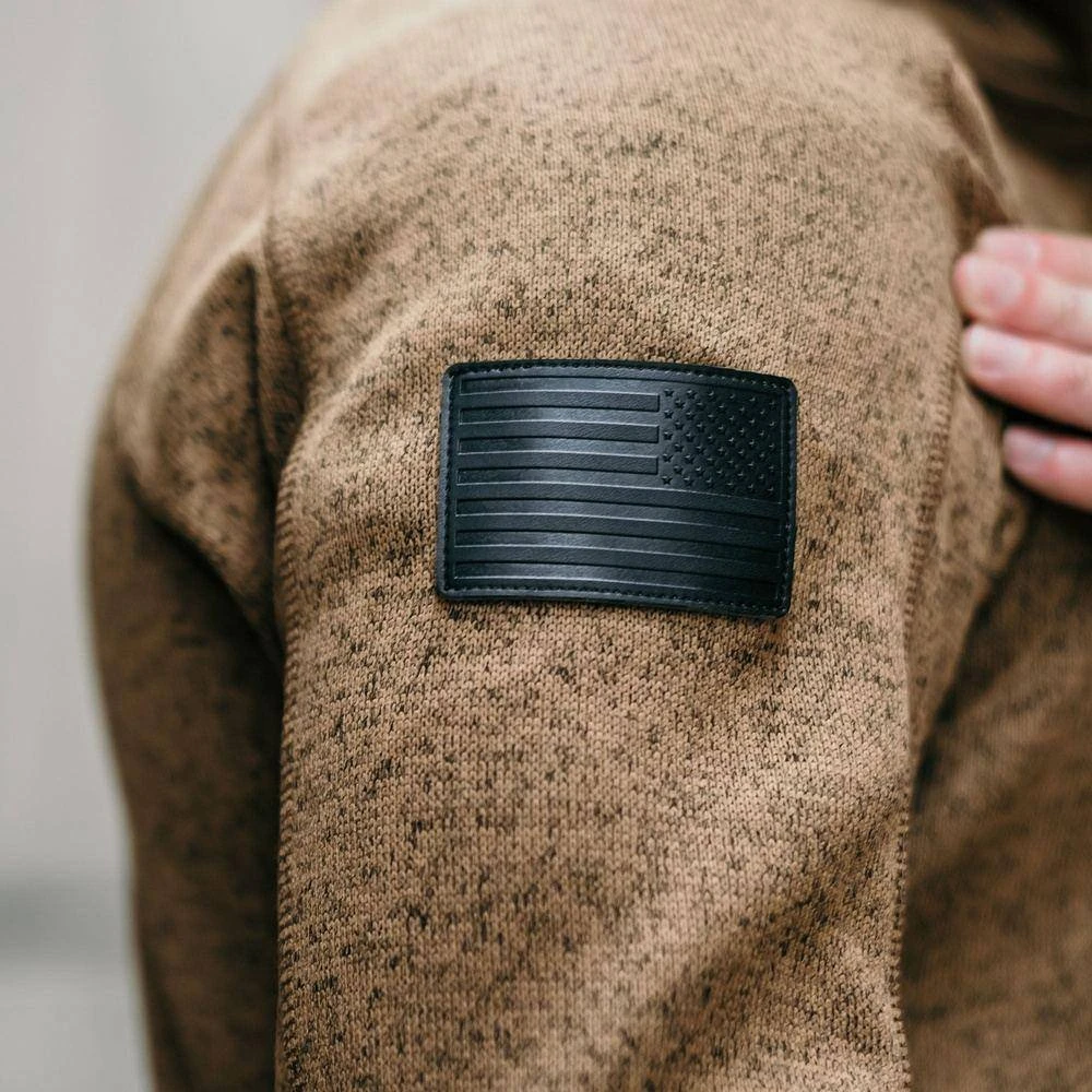 Men's Sweater Jacket - Coyote - Image 4