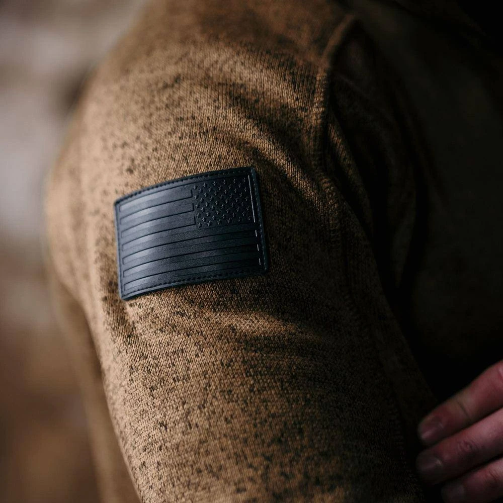 Men's Sweater Jacket - Coyote - Image 5