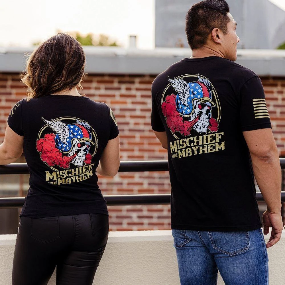 Mischief And Mayhem T-Shirt - Black - Image 3