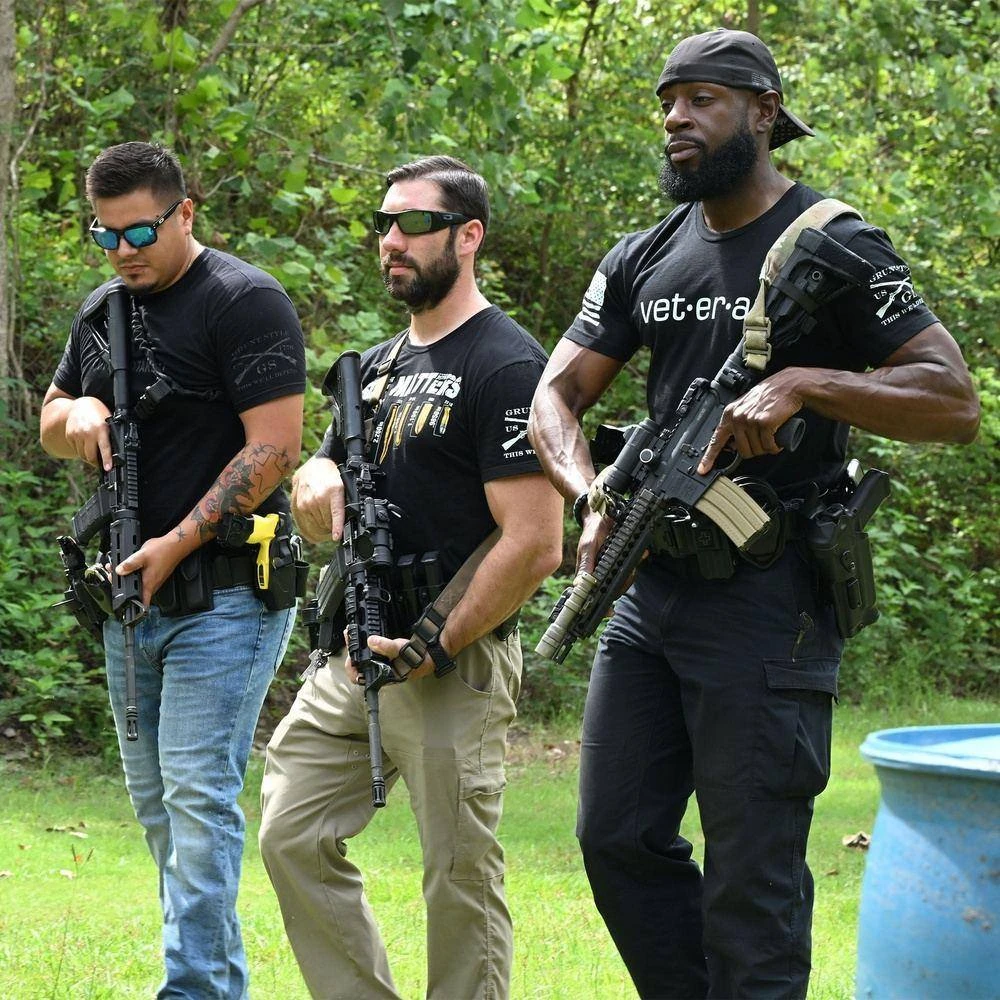 Blank Check Veteran T-Shirt - Black - Image 7