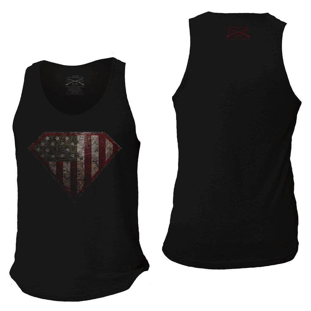 Men's Super Patriot 2.0 Tank - Black