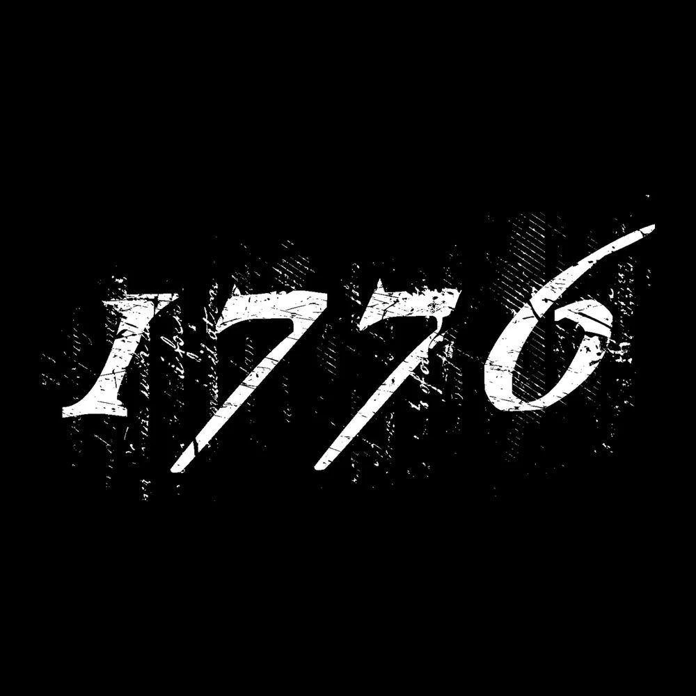 1776 Flag Hoodie - Black - Image 4