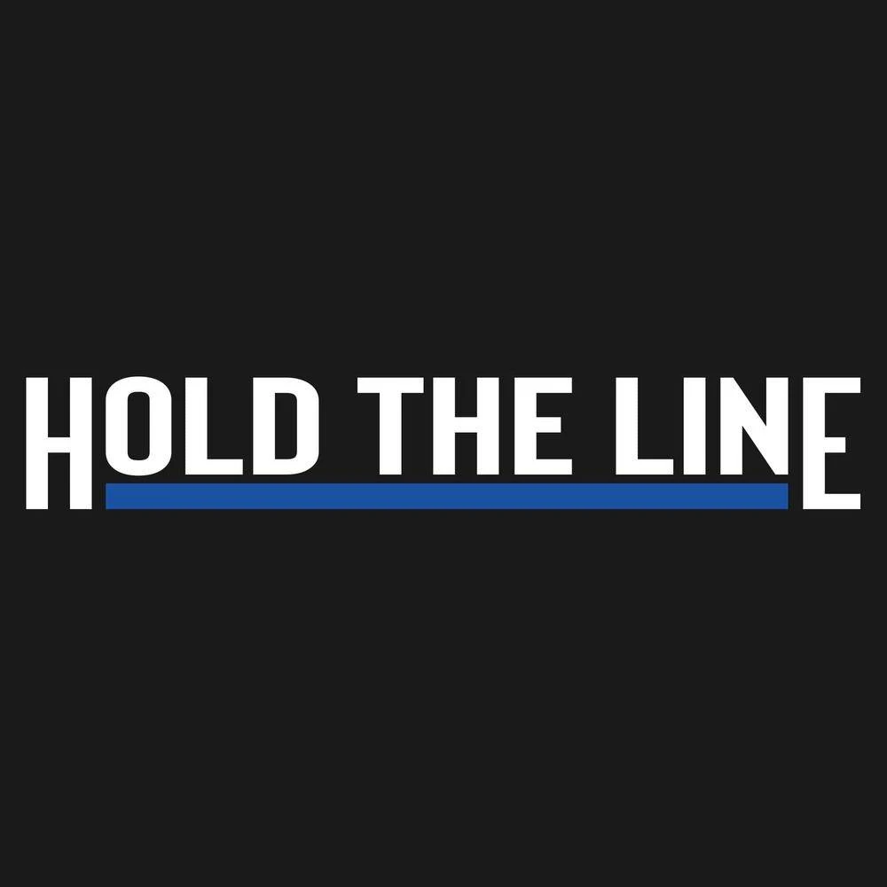 Hold The Line T-Shirt - Black - Image 3