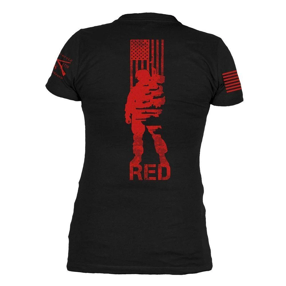Women's R.E.D. All Forces V-Neck - Black - Image 7