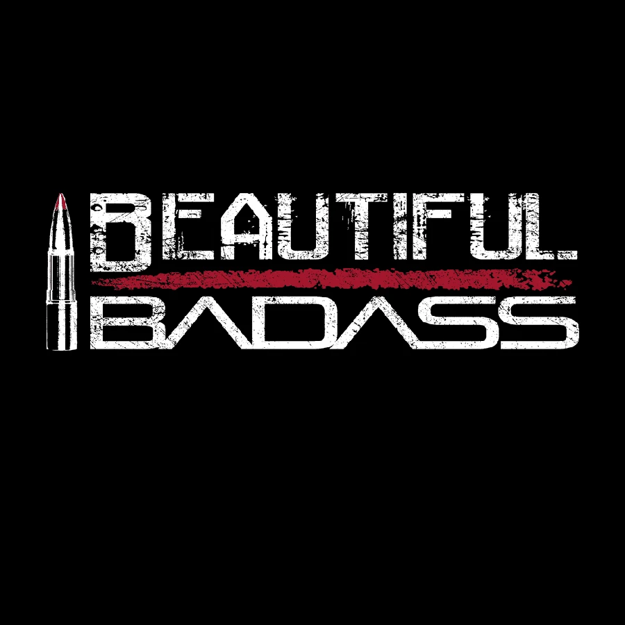 Women's Beautiful Badass Long Sleeve Cropped T-Shirt - Black - Image 4