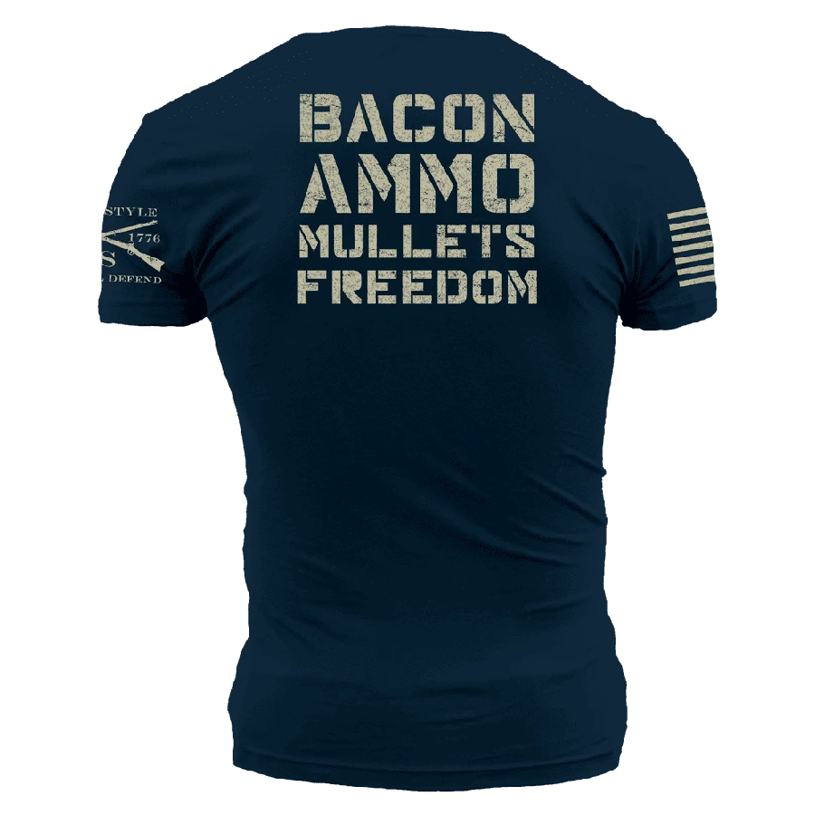 BAMF T-Shirt - Midnight Navy - Image 6