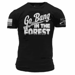 Go Bang In The Forest T-Shirt - Black