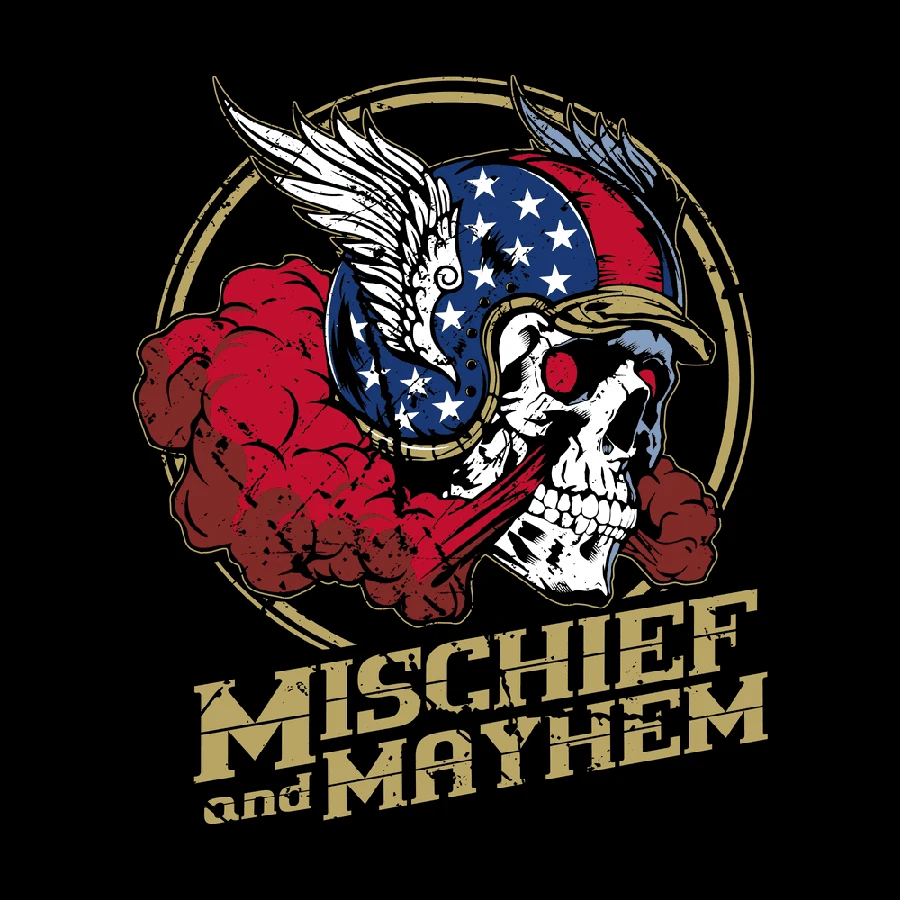 Mischief And Mayhem T-Shirt - Black - Image 8