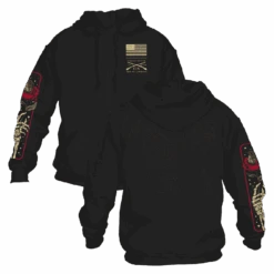 Death Rose Hoodie - Black