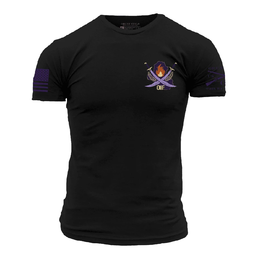 OIF - Forged In Fire T-Shirt - Black - Image 8