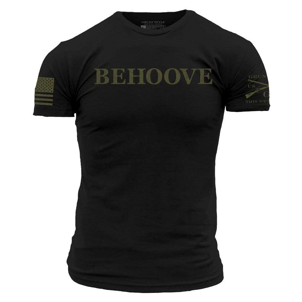 Behoove T-Shirt - Black - Image 7