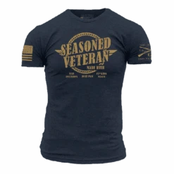 Seasoned Veteran T-Shirt - Midnight Navy