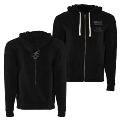 Strength Through Suffering Full-Zip Hoodie - Black