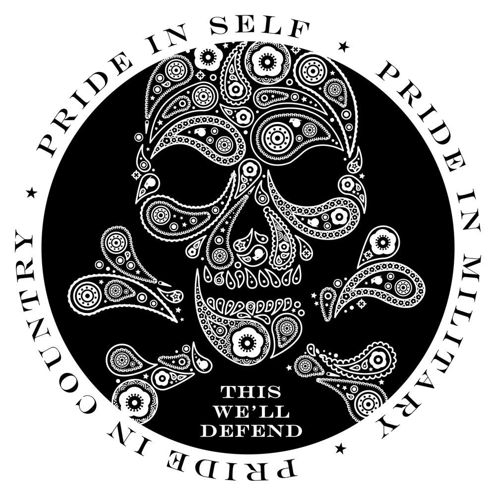 Death Paisley T-Shirt - White - Image 4