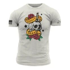 Liberty Or Death T-Shirt - Sand