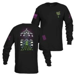 Never Trust The Living Long Sleeve - Black