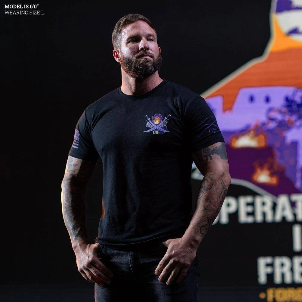 OIF - Forged In Fire T-Shirt - Black - Image 2