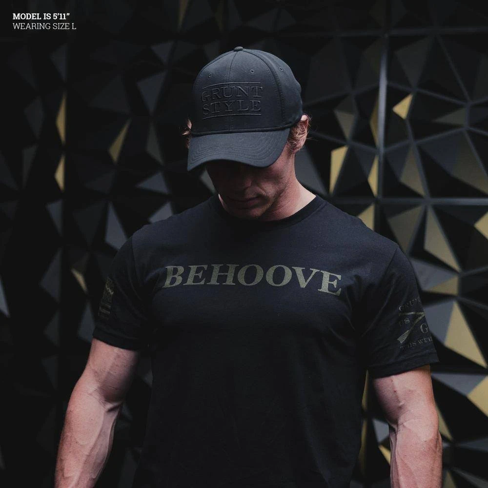 Behoove T-Shirt - Black - Image 3