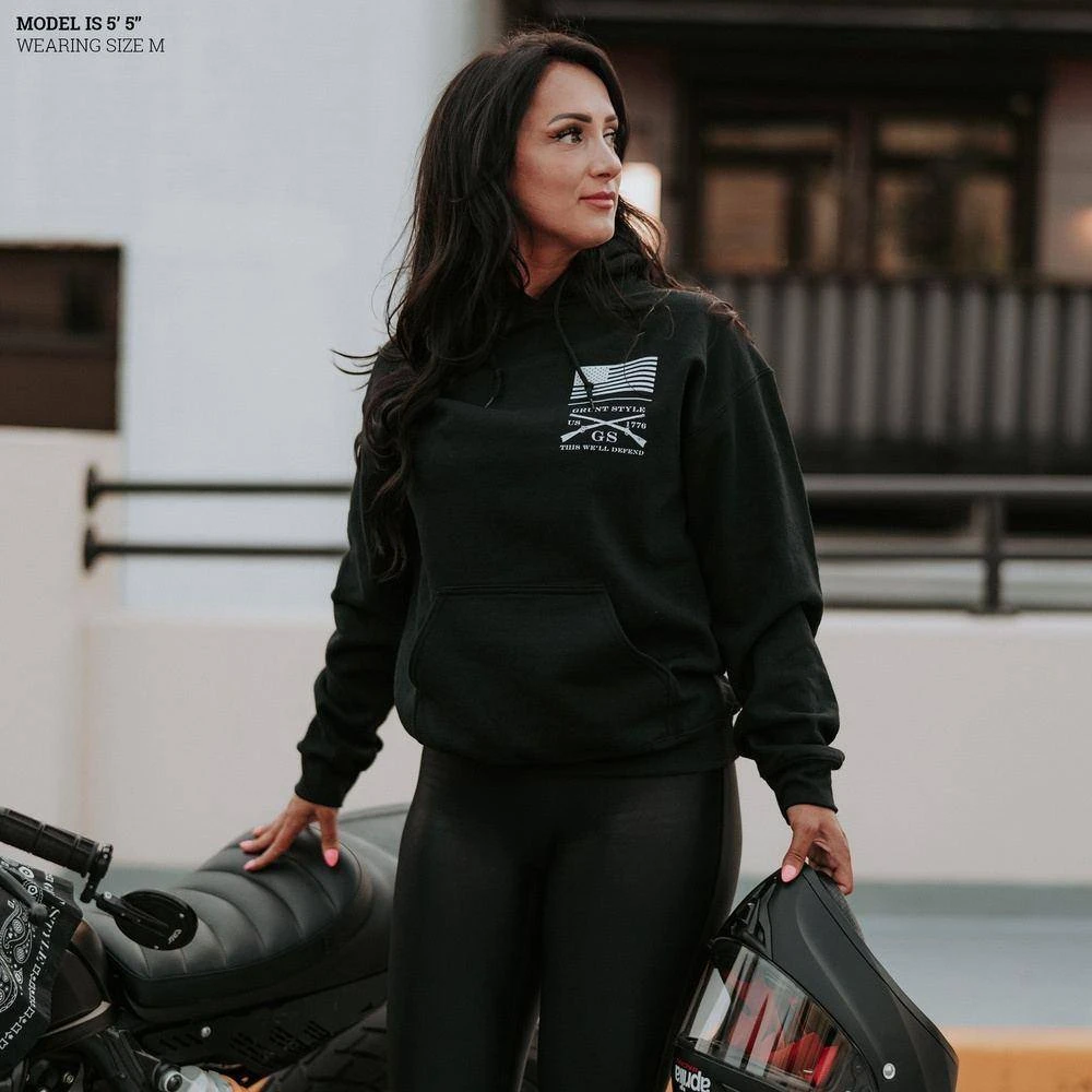 Death Paisley Hoodie - Black - Image 4