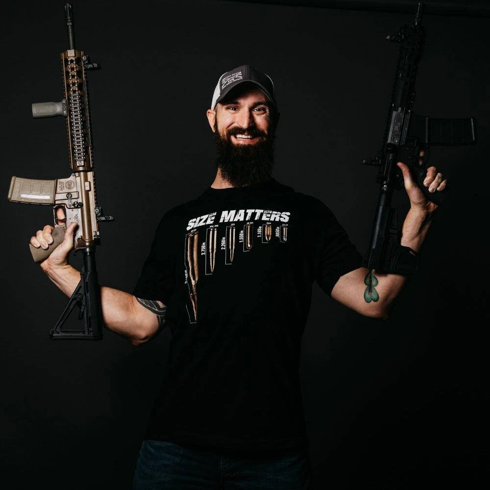 Size Matters T-Shirt - Black - Image 4